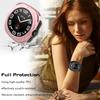 Glass+Case Full Cover for Samsung Galaxy Watch 7 40mm 44mm TPU Anti Drop and Waterproof Protector Case Watch 7 Pro 47mm