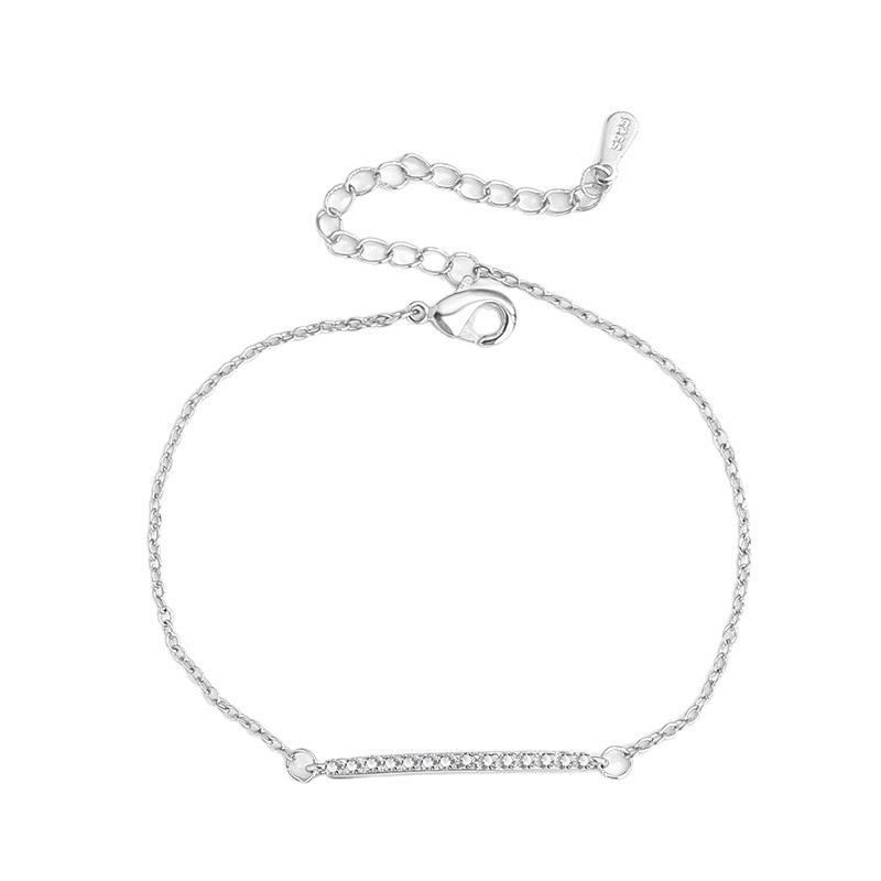 New Minimalist Zirconia Bracelet - Luxurious, Niche, Sophisticated, Exquisite Hand Chain for Women, Fashionable and Versatile Accessory