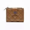 2025 new short wallet female WaIIet rhombus premium small fragrant texture change bag