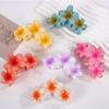Stylish Summer Frangipani Plastic Hair Claw Clip