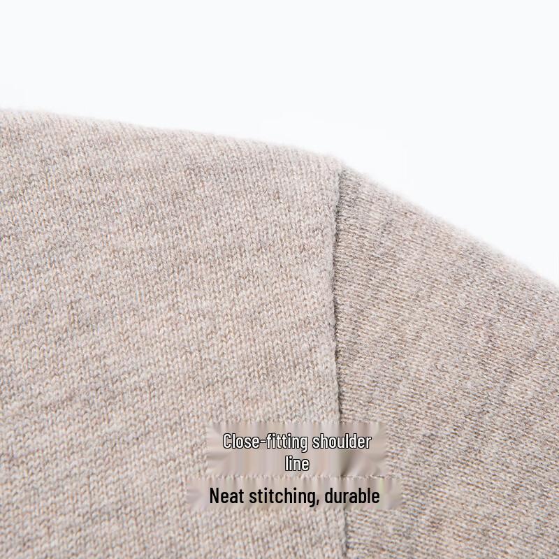 Hodo Men's 100% Wool High-Neck Sweater