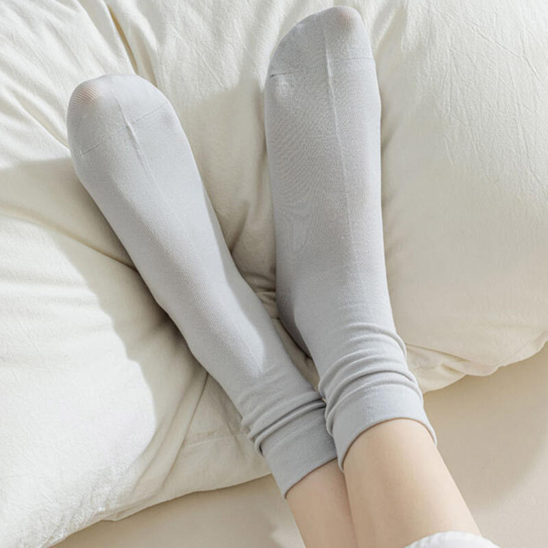 Wafery Cotton No-Compression Pastel Basic 5-Pair Socks Set