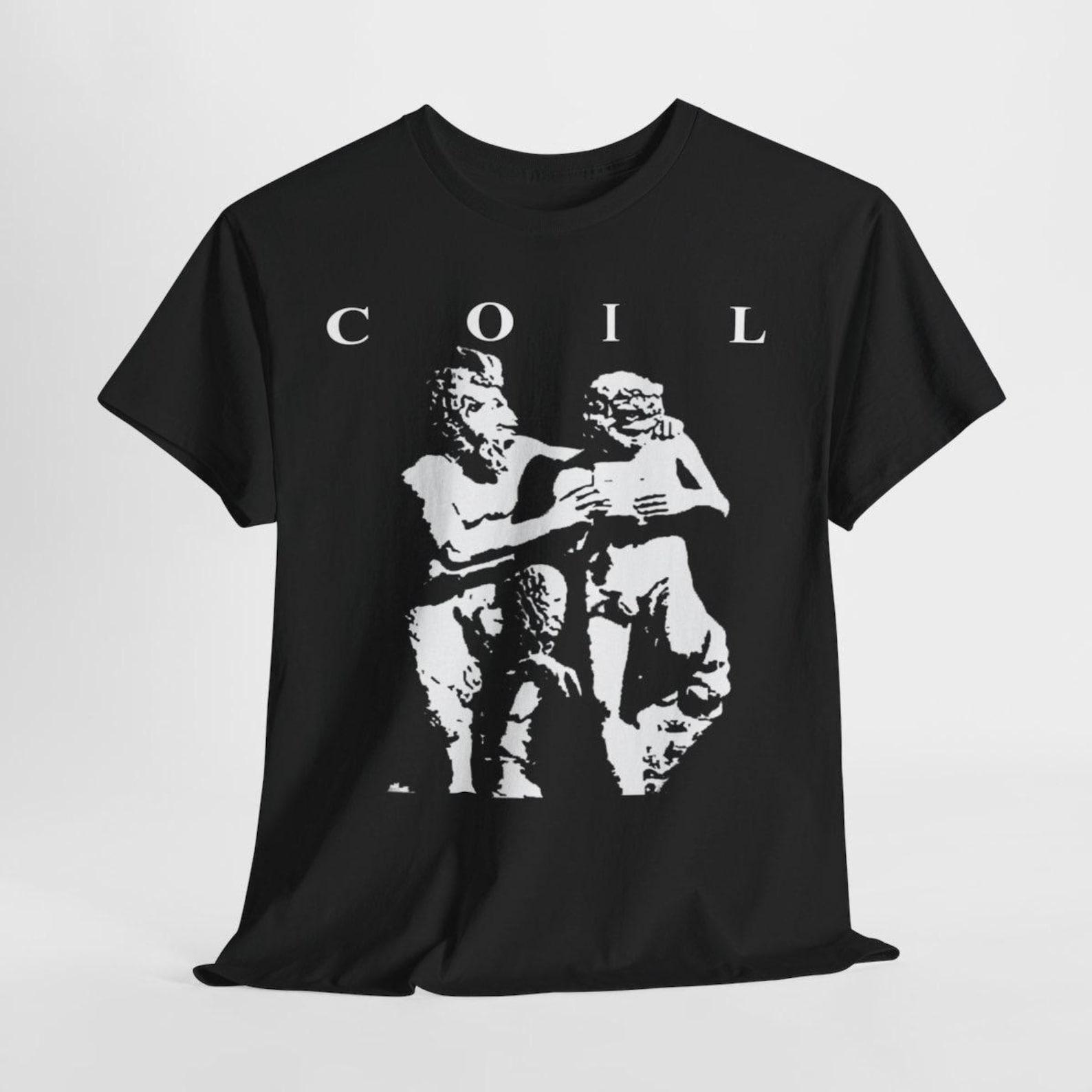 Coil Band T-Shirt 100% Cotton Graphic Tee M