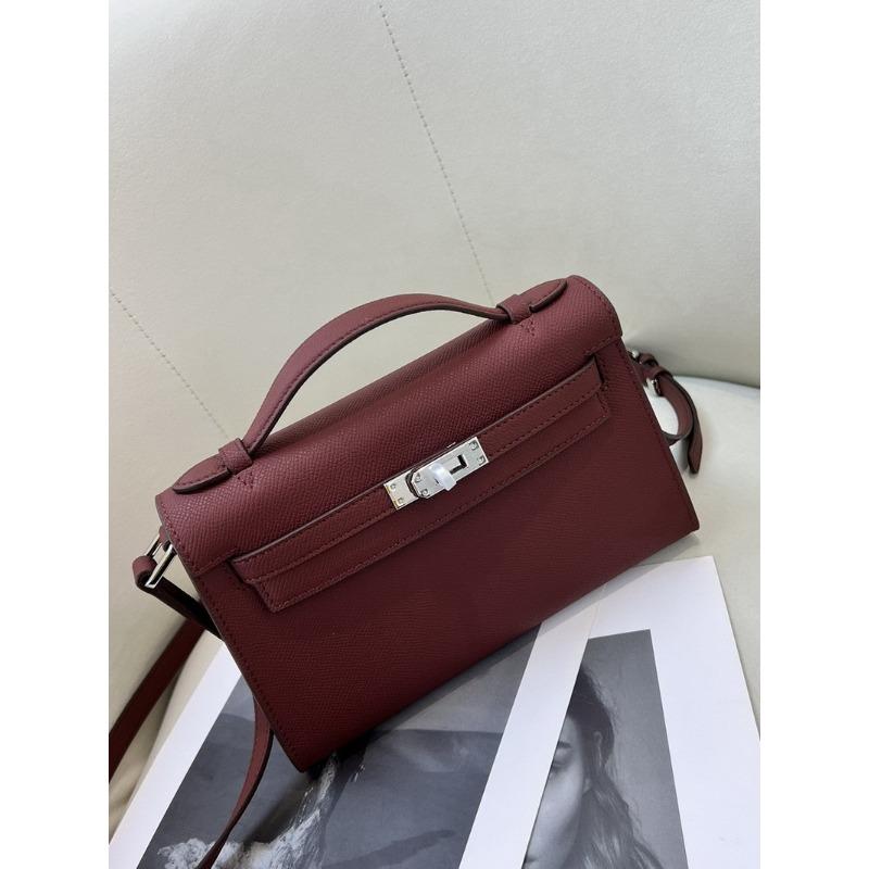 Borsa nuova autunno e inverno con motivo a palma borsa a tracolla messenger in pelle bovina prima generazione borsa portatile da donna piccola borsa quadrata