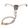 Outdoor Tripod Gas Stove Connector Foldable Heat Resisting Portable Camping Stove Long Tank