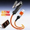 Rotatable Holder 65W USB C Cable Fast Charging PD Fast Charging Cable  Phone Support