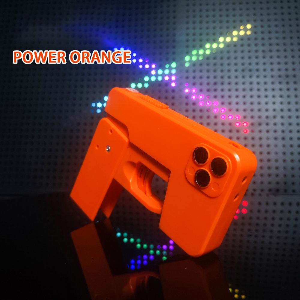 

New Mobile Phone Shaped Toy Water Gun Pool Party Folding Toy Water Gun Children s Beach Toy Gun Birthday Gift помаранчевий