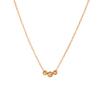 Geometric Zirconia Inlaid Titanium Steel Pendant Necklace For Women Minimalist Collarbone Chain