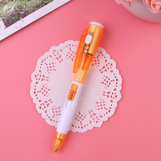 Kugelschreiber Leichtgewicht LED Kunststoff Kugelschreiber Taschenlampe Stift für Büro