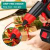2000W 688VF Cordless Hot Melt Glue Gun Rechargeable Li-ion Battery High Power Home DIY Repair Tool For Battery 18V