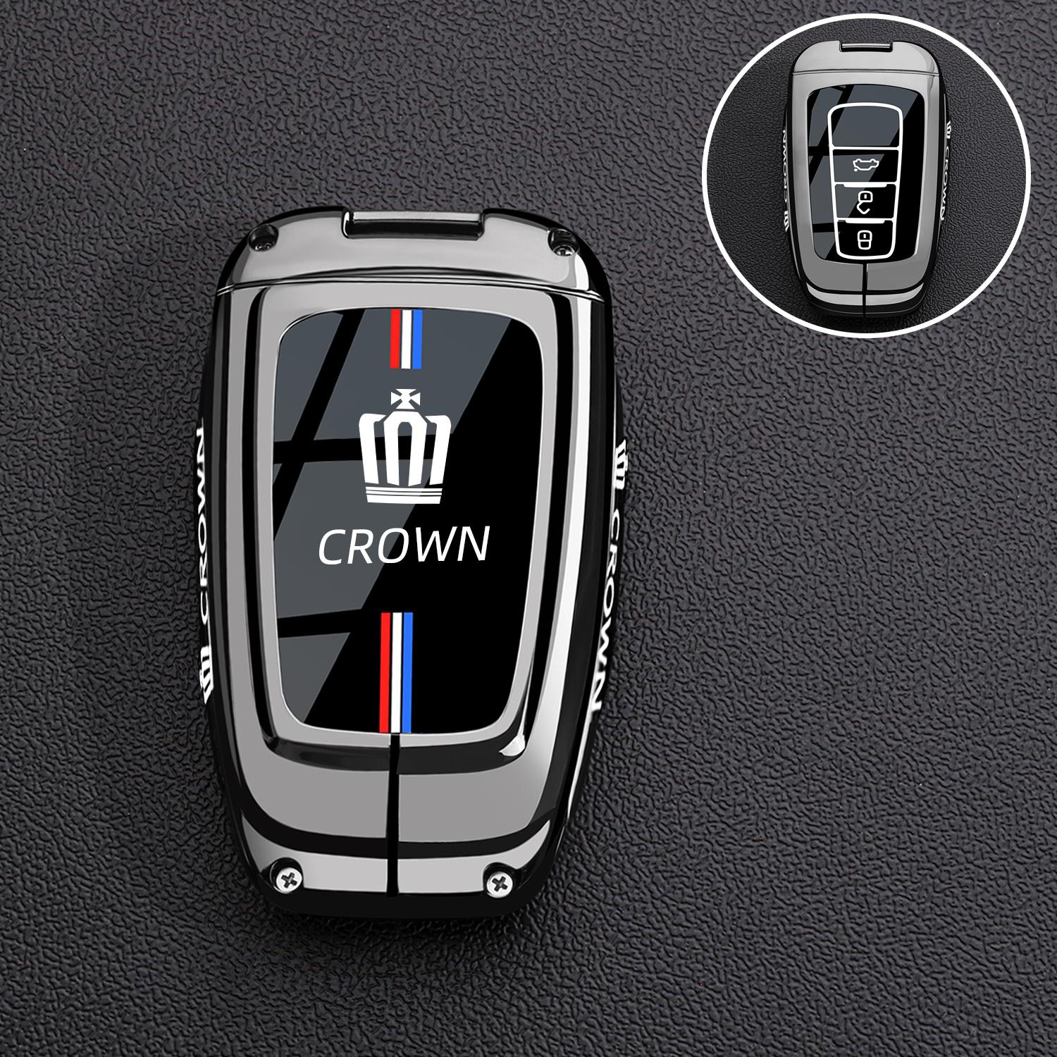 

Suitable for Toyota Crown Land Cruiser Key Set 21/22/23/24 models 13/14 luxury edition car shell buckle