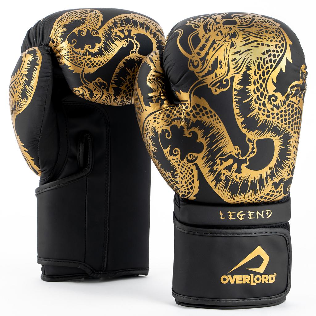 Overlord rękawice bokserskie legend złote 14 oz.