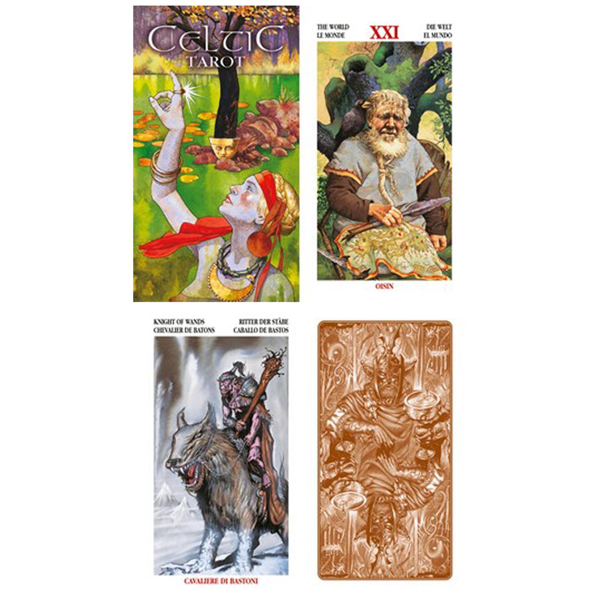 

Сокровища лилии [A0951] - Tarot Creator Celtic Tarot зеленый - 12x7x3 см