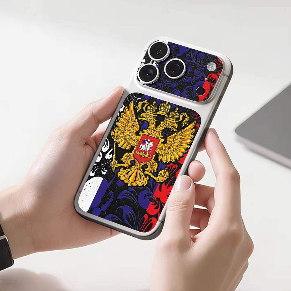 

Flag Of Russia Protective Back Decal Skin Wrap Sticker For IPhone 17 Pro 17 Pro Max iPhone 17 Pro