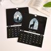 Dark Forest English Wall hanging Calendar INS Calendar Planner 2025 Wall Lunar Calendars  New Year