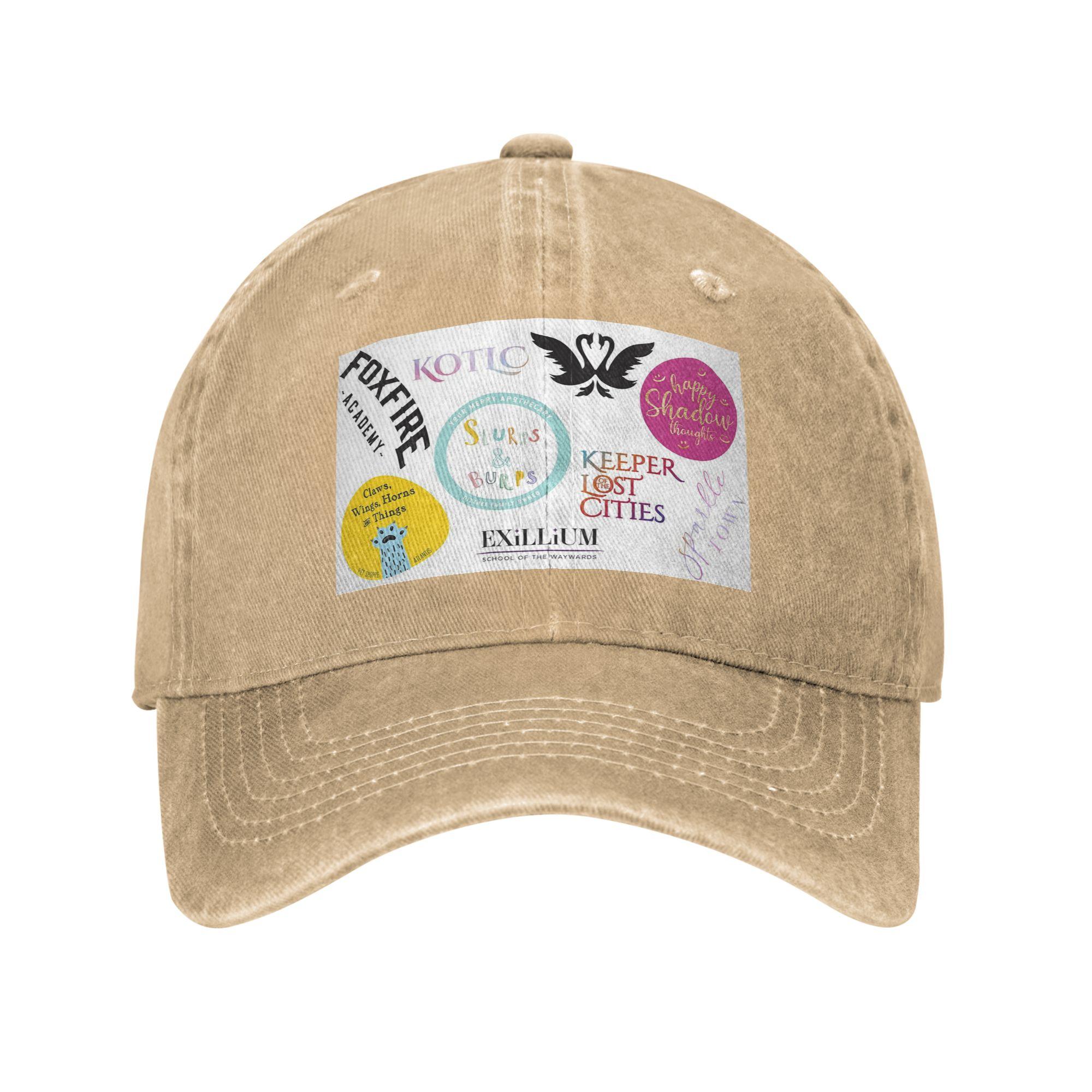 

Keeper of the Lost Cities Denim Cap Casual Baseball Caps Adjustable Hat Summer Unisex Baseball Hats One Size