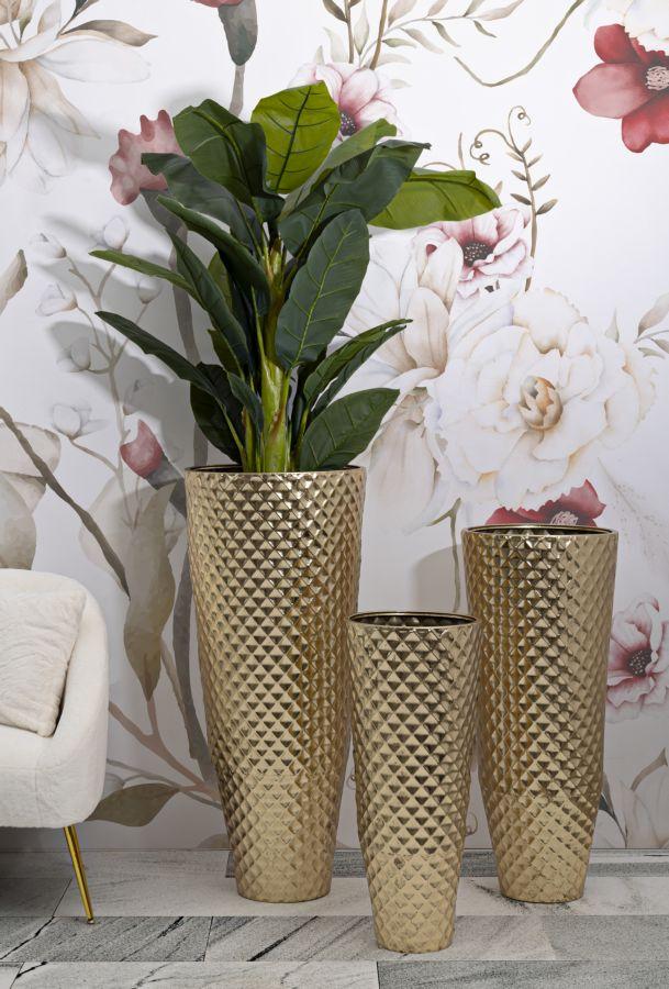 Vase Holder Glotty Set3 Pcs Cm Ø 48X110-40X93-33X77