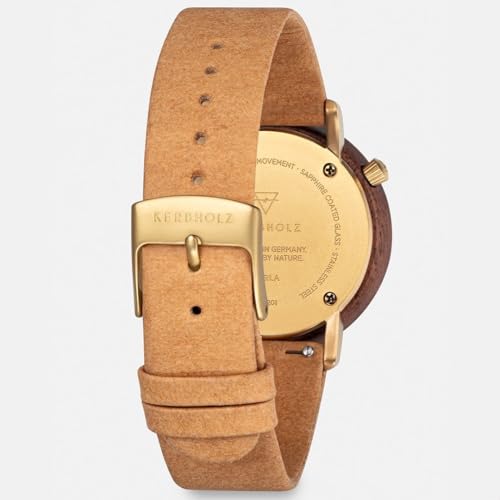 Kabholz Women's Wooden Watch, German Design, Water Resistant, Officially Imported, MCAR7561