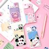 Gut aussehendes Cartoon-Tier-Kombination Haftnotizblock Niedliche Nachrichten-Memo-Notiz Haftnotizen für Schüler Schreibwaren Kawaii Geschenk