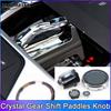 1 Set Crystal Gear Shift Paddles Knob for BMW F44/F45/F46 G20/G28/G21 G22/623/G26 I3 I01 Original Style Metal Base 2024
