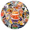 100 Halloween Cartoon Horror Stickers for Journals & Phones