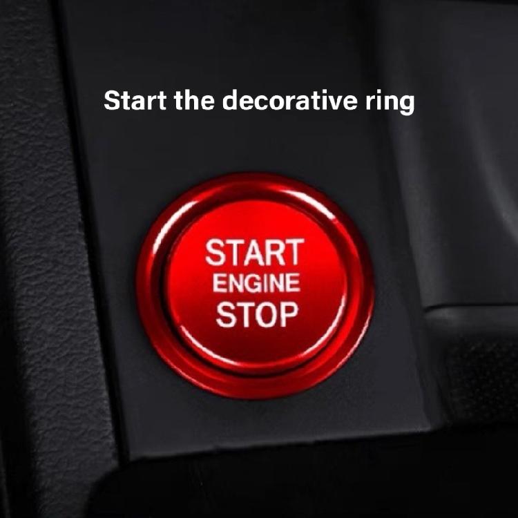 Scratch Proof Engine Start Stop Protector Against Scratch Start Stop Button Cover Simple Installation for Automotives