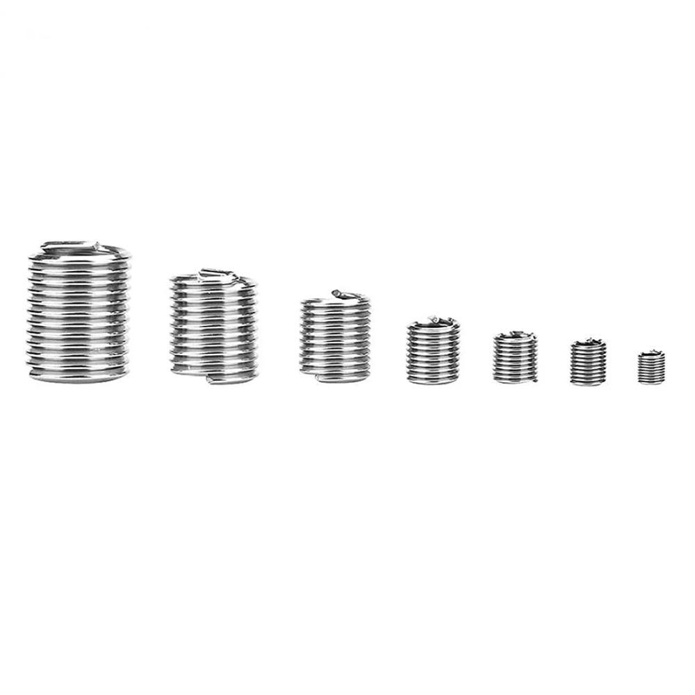 Wire Thread Insert M3-M12 Stainless Steel Spiral Wire Screw Sleeve Used For Daily Auto Parts Maintenance
