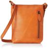 [Peeks Peak] Soft Leather Thin Gusset Shoulder Bag, Camel