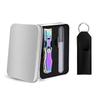 Anti-Splash Stainless Steel Nail Clippers, Large Opening for Thick Nails, Portable Gray Single Set.