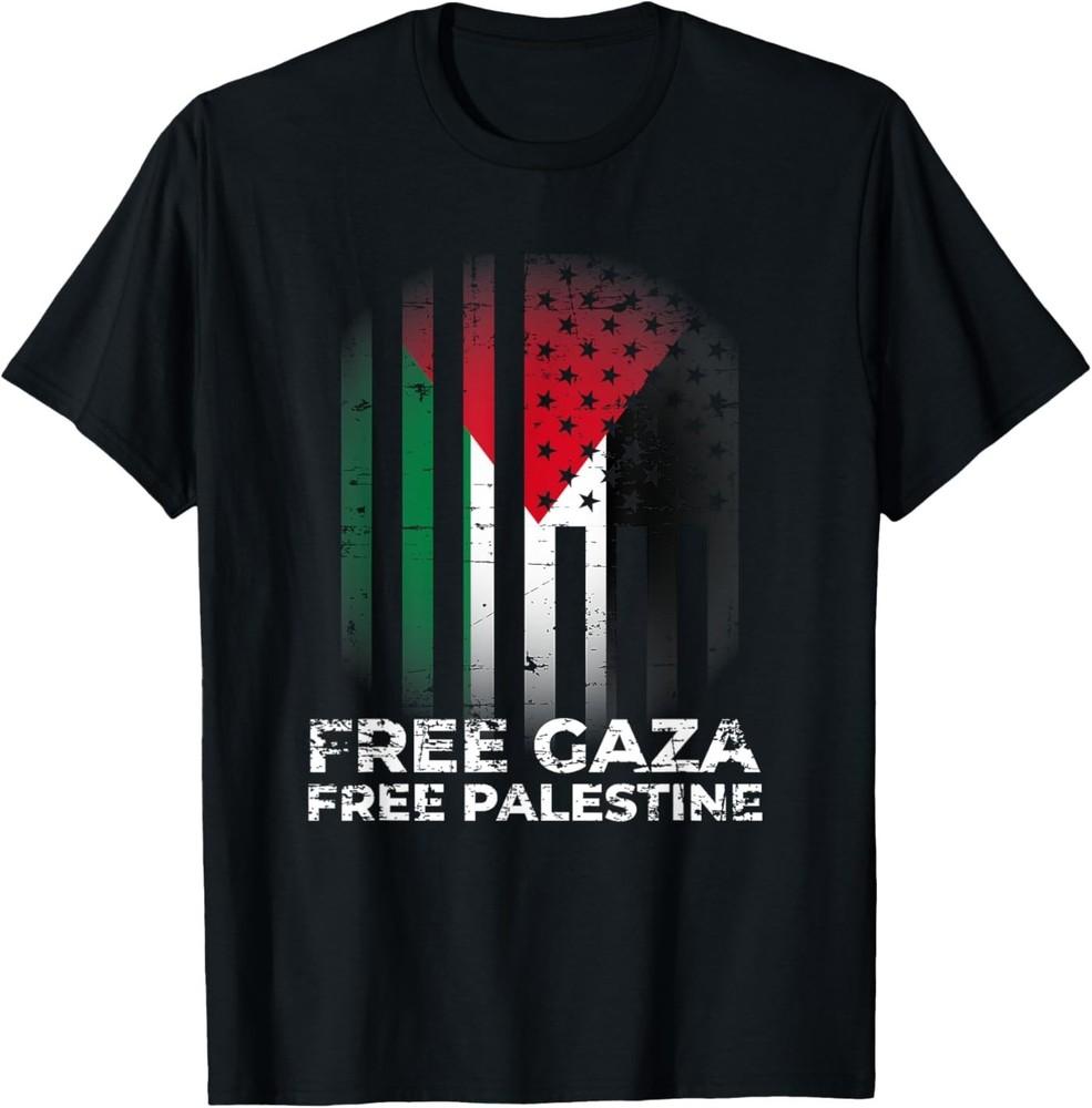 Свободный Газа Свободная Палестина Унисекс Футболка S