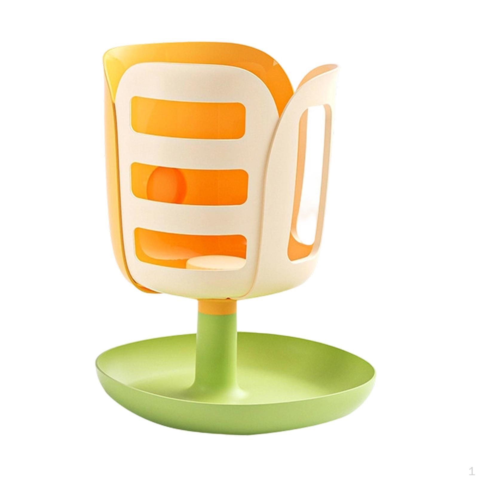 

Hay Feeder Bunny Food and Holder Detachable Cage Accessories Minimize Waste Mess Hanging оранжевый