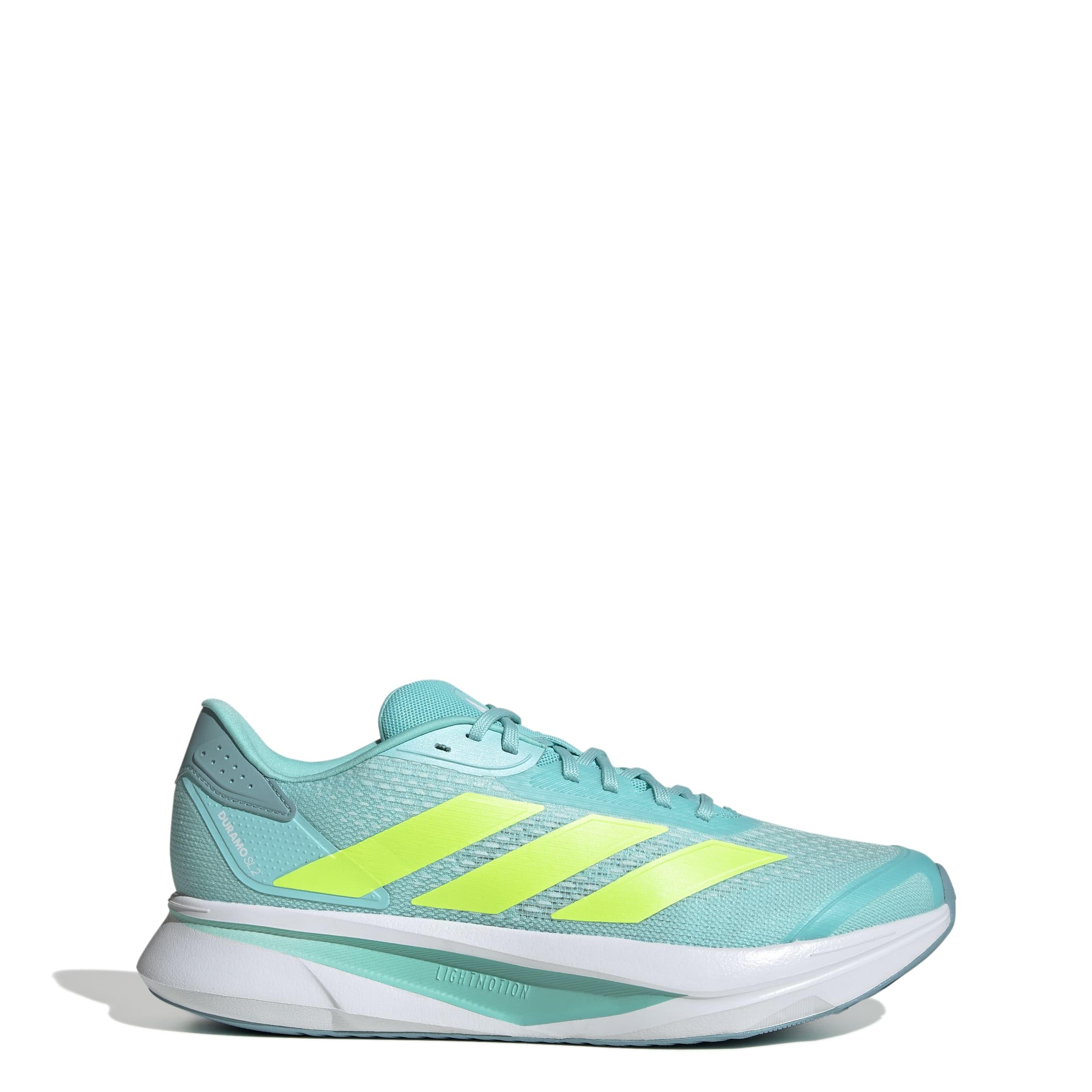 

Adidas Duramo SL 2 Running Flash Tone Size cm Shoes, NKL69, Aqua/Lucid Lemon/Mint (JS4396), 26.5