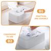 Wipes Dispenser Wipe Holder Portable Refillable Wipe Container Napkin Wipes Fresh Case Tissue Boxes  Storage Box Container