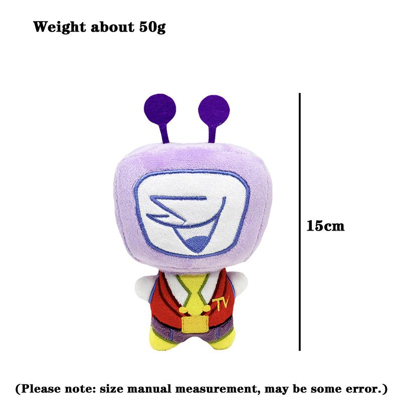 Novo Engraçado Adorável Anime Jogo Tenna Personagem de TV Deltarune Periféricos de Televisão Brinquedos de Pelúcia Fofo Desenho Animado Pelúcia Boneca Recheada