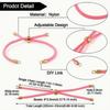 10PCS fashion luxury Wind Life Tree handmade DIY woven rope bracelet 3mm open loop buckle adjustable bracelet