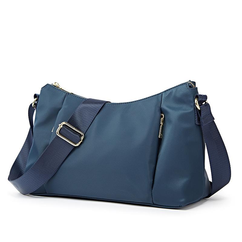 

Сумки через плечо из ткани Оксфорд, модные, повседневные, большой емкости, женские сумки через плечо, однотонные, женские сумки-мессенджеры (30cm<Max Length<50cm)