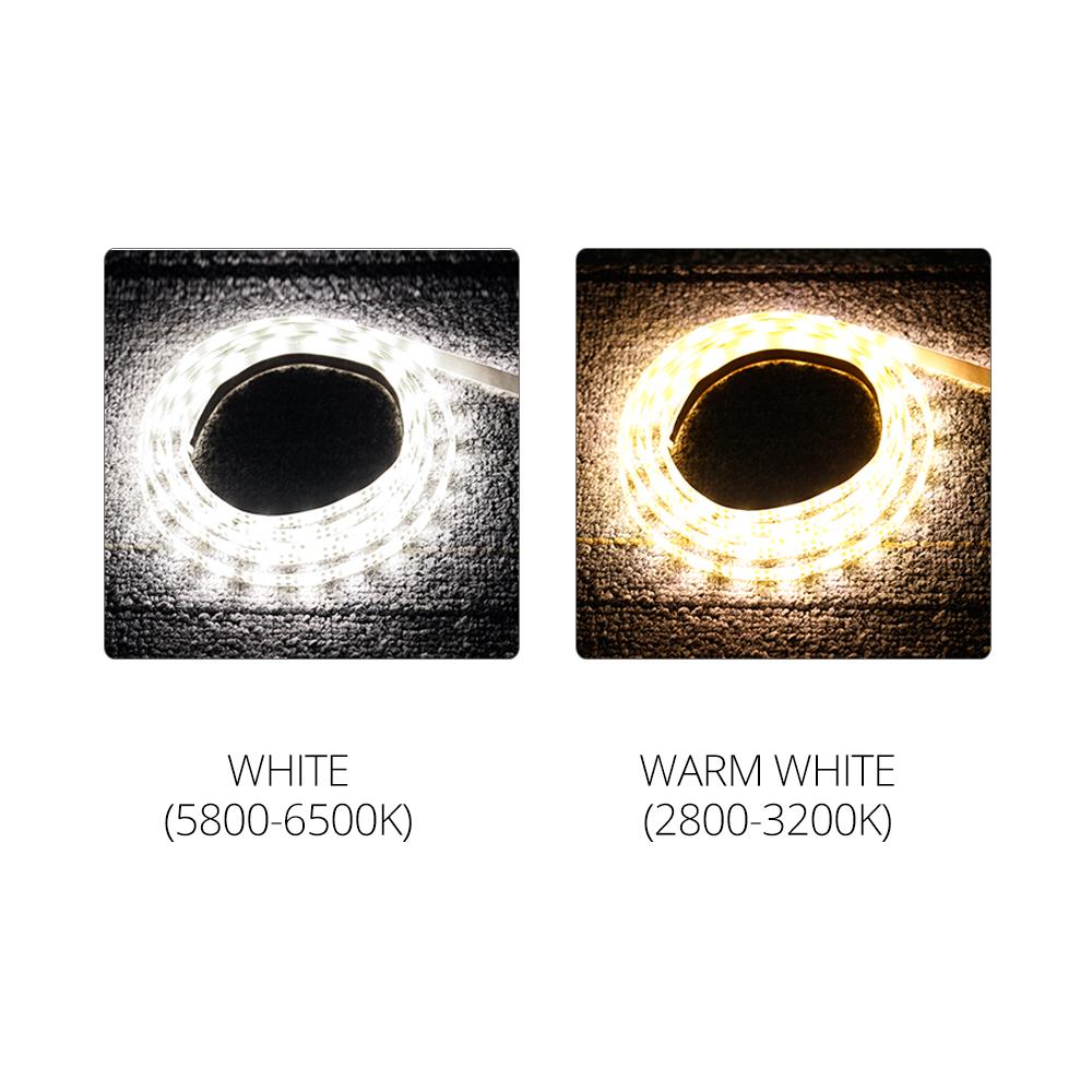 Motion Sensor LED Under Cabinet Light 1m 2m 3m 4m 5m 12V Flexible PIR Night Light Kitchen Wardrobe Bed Lighting IP65 Waterproof