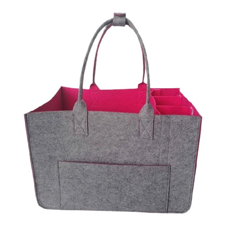 Премиальный войлочный многоцелевой спутник в путешествие со складной конструкцией для компактного хранения розовый