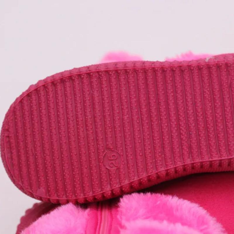 New Girls Snow Boots Winter Comfortable Thick Warm Kids Boots Lobbing Ball Thick Children Autumn Cute Boys Boots Princess Shoes