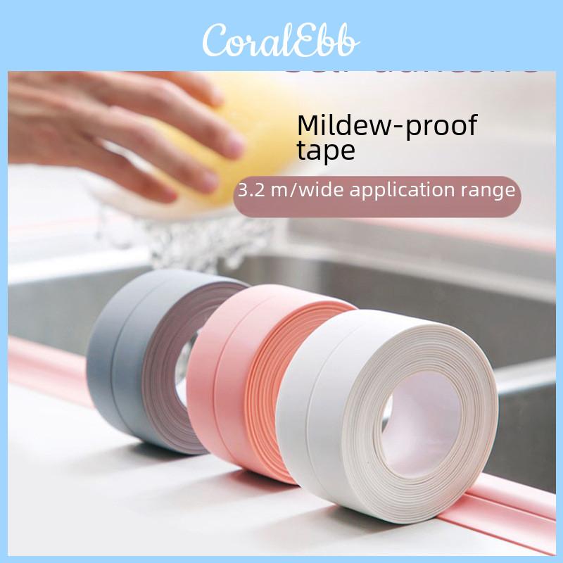 Fluorescent Pvc Anti-moisture Anti-stain Kitchen Wall Corner Sealing Tape