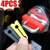 4PCS Car Door Shock Absorber Gasket Auto Trunk Soundproof Buffer Damper Silicone Anti-Collision Pad Noise Insulation For Vehicle