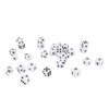 30Pcs Dice Set Black Letter Plastic Easy Read Teaching Dice Set for Game Math Learn