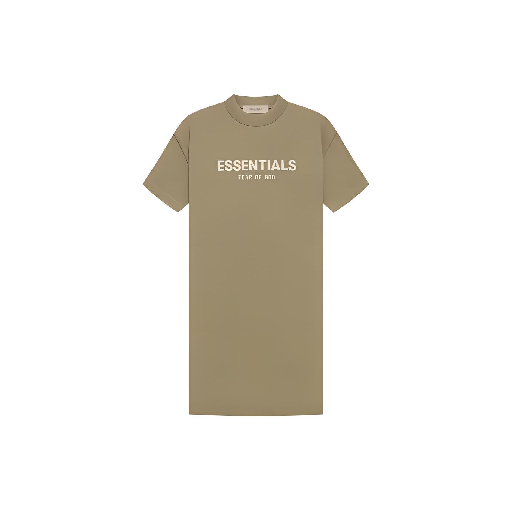

Fear Of God Essentials SS22 Oak Short Sleeve Dress Women dresses Oak-Brown FOG-SS22-025 XS