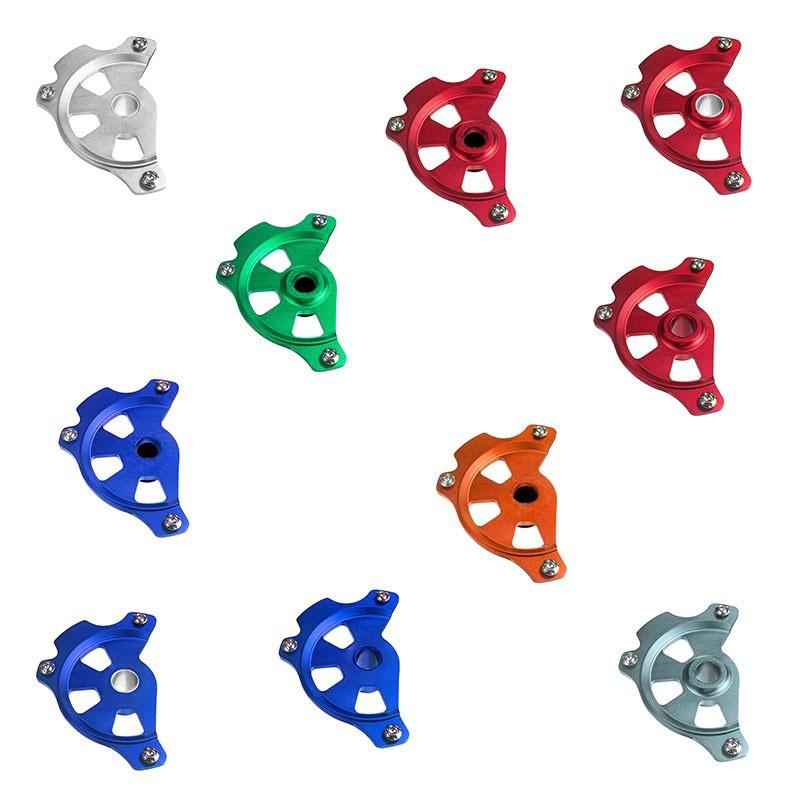 Motorcycle Brake Disc Cover Protector Adapter Honda CRF YZ KXF KLX WR EXC KTM Aluminum Shield