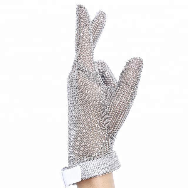 316L Stainless Steel Wire Metal Mesh  Anti-Cut Gloves