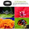 2 IN 1 Lens Universal Clip 37mm Mobile Phone Lens 0.45x 49uv Super Wide-Angle Macro HD Professional For All Smartphones