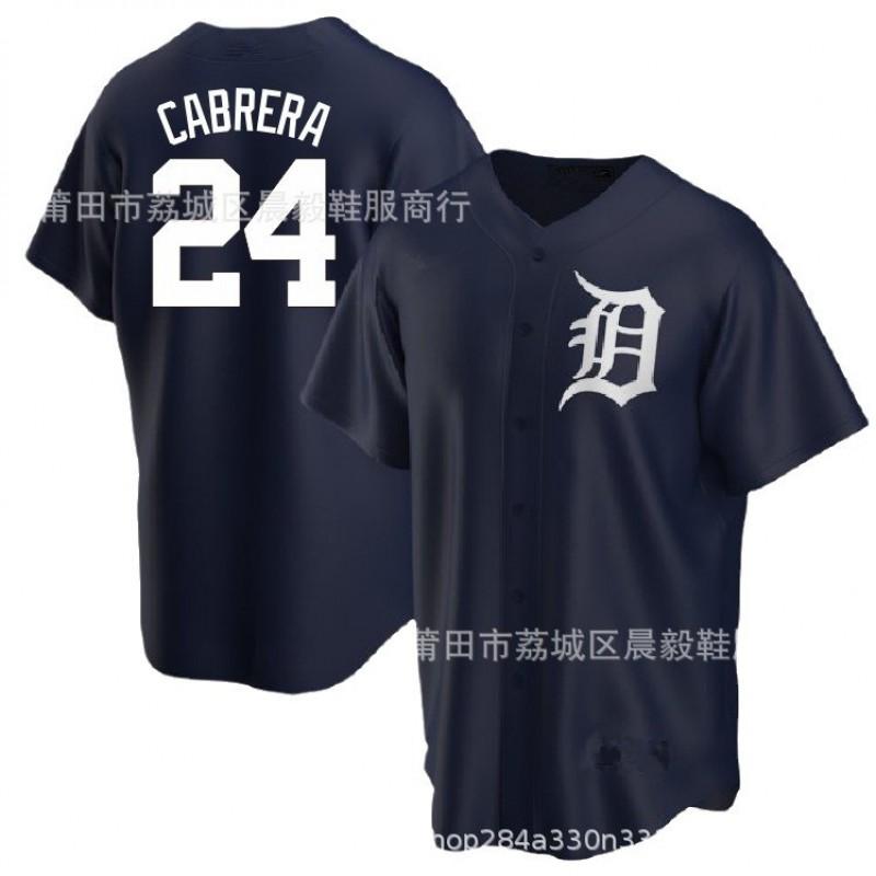 Unisex Detroit Tigers MLB Baseball Jersey Fan Apparel Cotton Blend Team Shirt Men Women Fall Winter