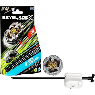 Beyblade X Claw Leon Starter Pack Balance Type Right Spin Top with Launcher Battle Toy for Kids
