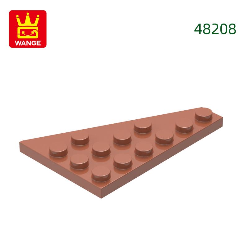 Non-Toxic 49Pcs/Lot 48208 4X6 Wedge Left Plate Building Blocks Moc Classic Accessories Compatible With Brick Toys Children Gift Box