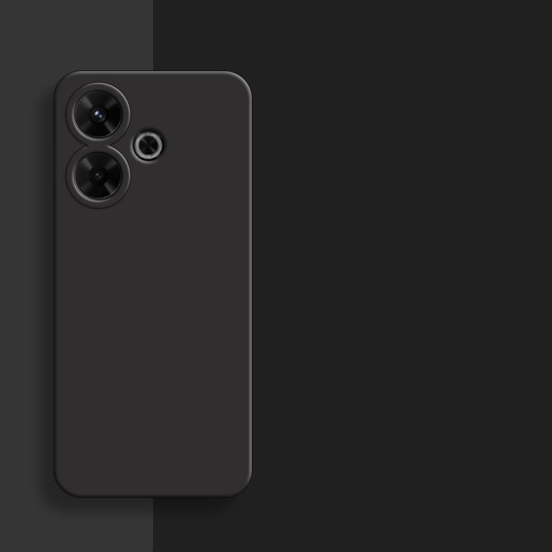 For Xiaomi POCO M6 4G Case For POCO M6 Cover 6.79 Inch Original Liquid Silicone Rubber Shockproof Bumper Case For POCO M6 4G